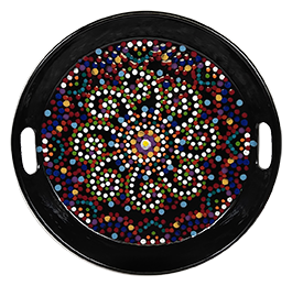 stgeorge Mosaic Mandala Tray