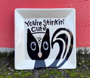 stgeorge Skunk Plate