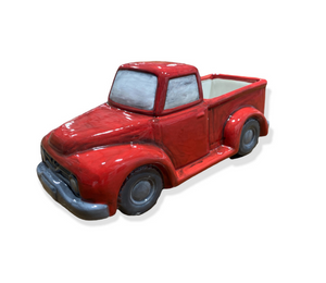 stgeorge Antiqued Red Truck