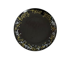 stgeorge New Year Confetti Plate