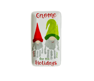 stgeorge Gnome Holiday Plate