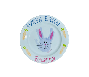 stgeorge Easter Bunny Plate