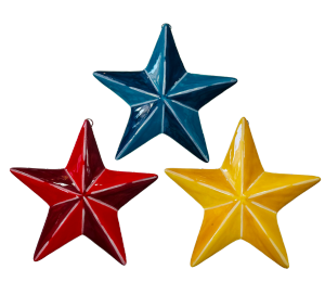 stgeorge Jewel Toned Stars