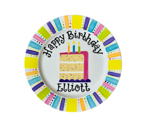 stgeorge Birthday Cake Plate